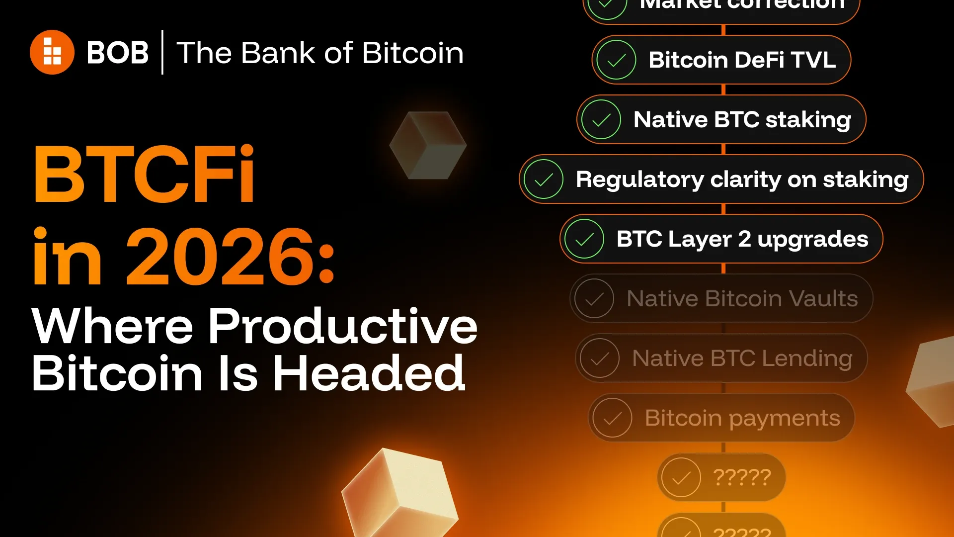 BTCFi in 2026: Where Productive Bitcoin Is Headed