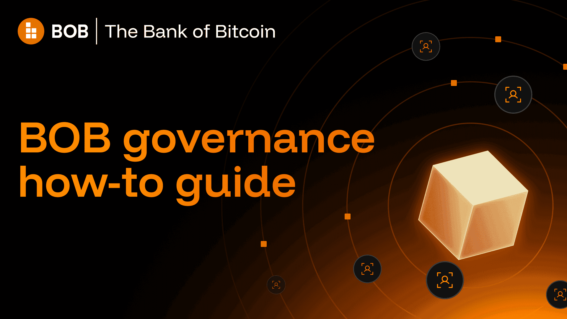 How to delegate and vote in BOB governance