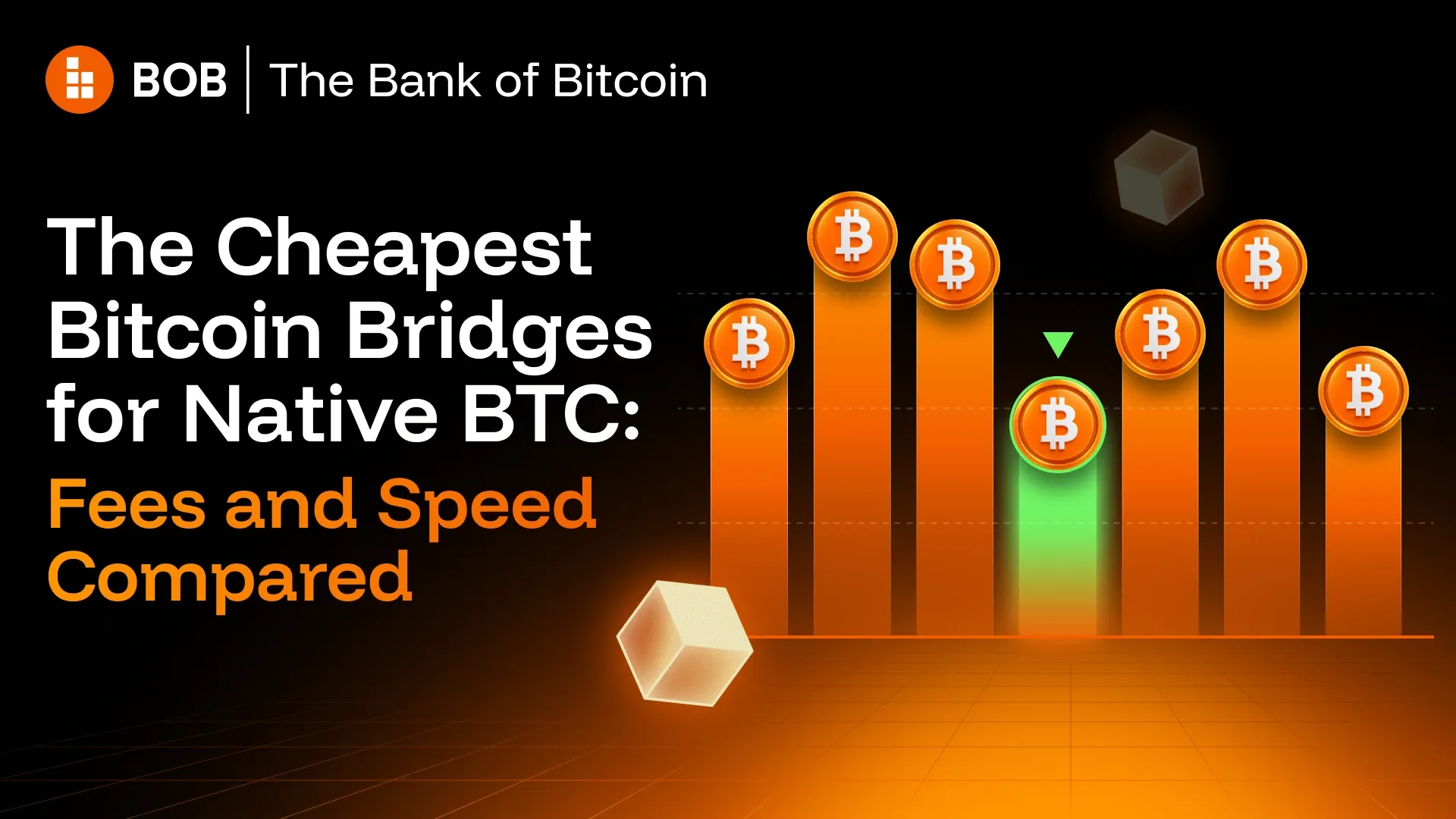Cheapest Bitcoin Bridges for Native BTC: Fees and Speed Compared