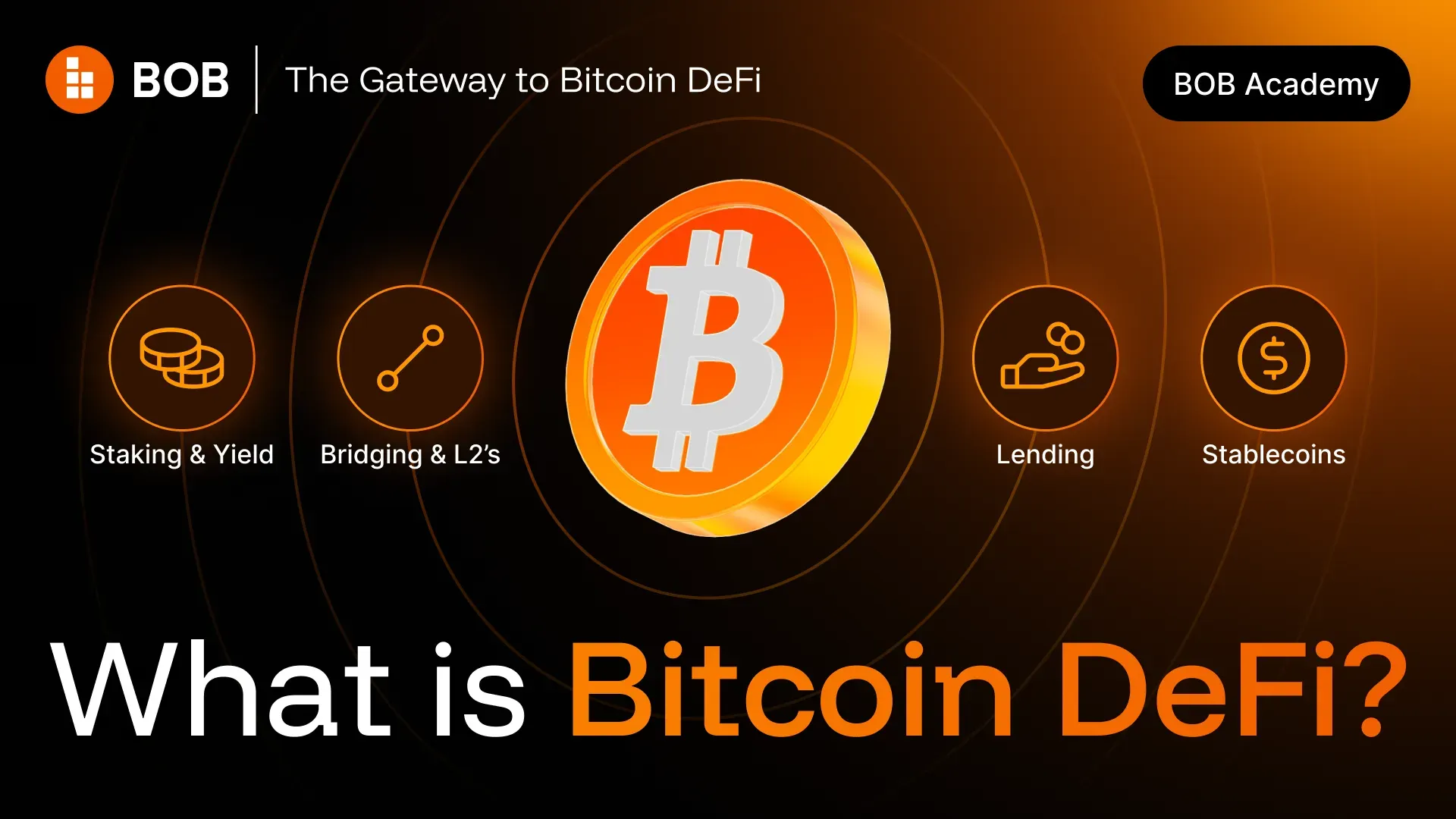 What is Bitcoin DeFi (BTCFi)